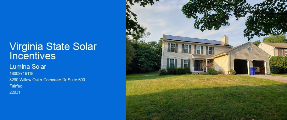 Virginia State Solar Incentives